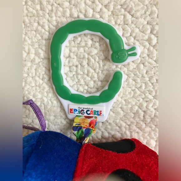 Set of Plastic Links & Cloth Spider Rattle with hook (the world of Epic Carle) - Picture 4 of 5